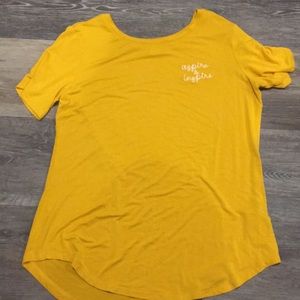 Old Navy NWOT Yellow Tee